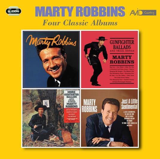 Four Classic Albums - CD Audio di Marty Robbins