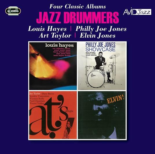 Jazz Drummers. Four Classic Albums - CD Audio