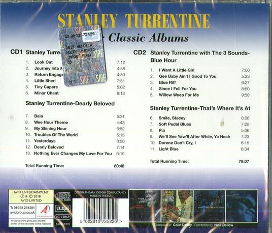 Four Classic Albums - CD Audio di Stanley Turrentine - 2