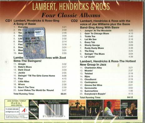 Four Classic Albums - CD Audio di Lambert Hendricks & Ross - 2