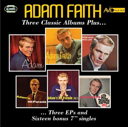 Three Classic Albums Plus - CD Audio di Adam Faith