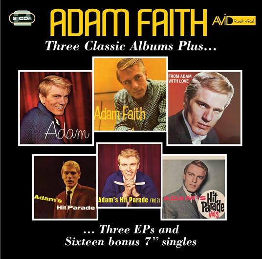 Three Classic Albums Plus - CD Audio di Adam Faith
