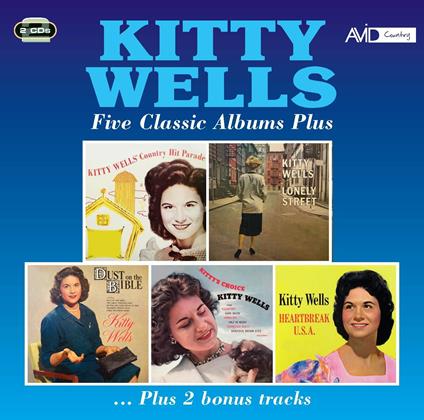 Five Classic Albums Plus - CD Audio di Kitty Wells