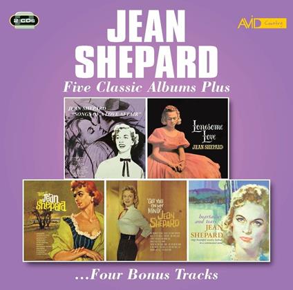 Five Classic Albums Plus - CD Audio di Jean Shepard