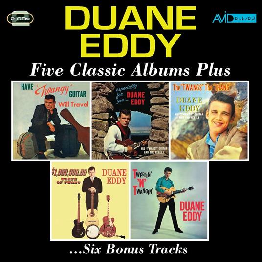 Five Classic Albums Plus - CD Audio di Duane Eddy