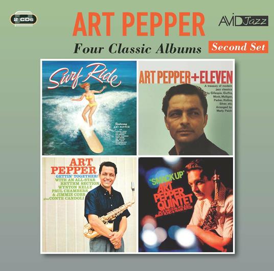 Four Classic Albums. Second Set - CD Audio di Art Pepper