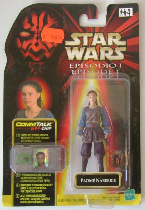 Star Wars Episode I Padmè Naberrie Action Figure Commtalk - 2