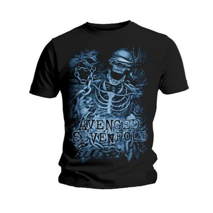 T-Shirt Avenged Sevenfold Men's Tee: Chained Skeleton