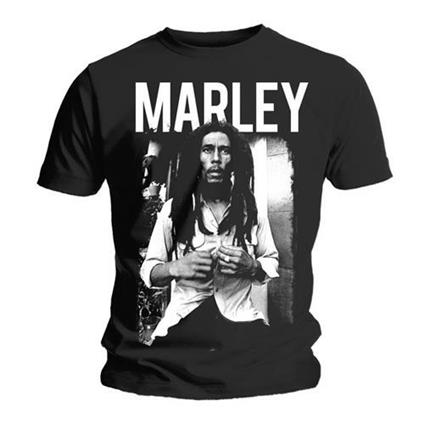 T-Shirt Bob Marley Men's Tee: Black & White
