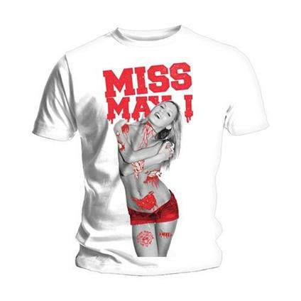 T-Shirt Miss May I Men's Tee: Gore Girl