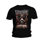 T-Shirt unisex Bullet for My Valentine. Temper Temper Gas Mask