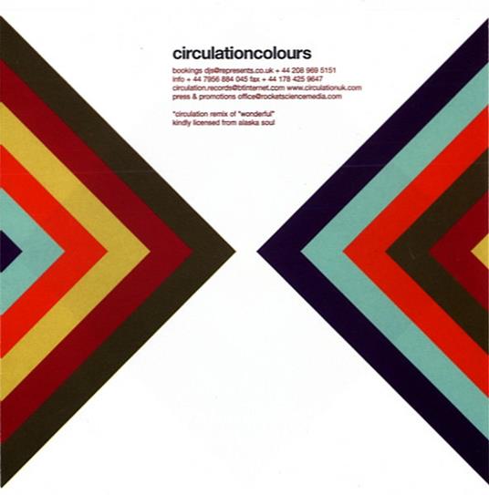 Colours 2 - CD Audio di Circulation