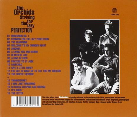 Striving for the Lazy - CD Audio di Orchids - 2