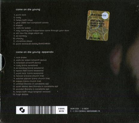 Come on Die Young - CD Audio di Mogwai - 2