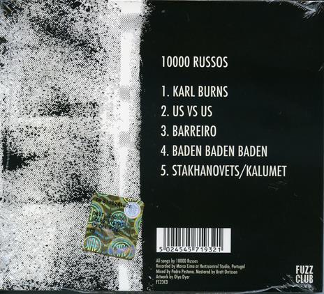 10000 Russos - CD Audio di 10000 Russos - 2