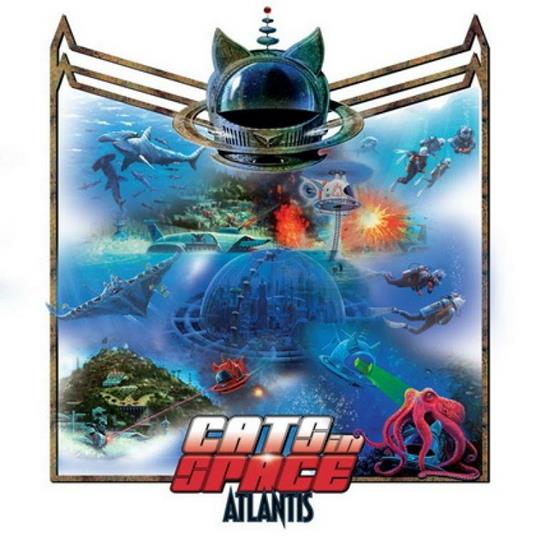 Atlantis (Blue Vinyl) - Vinile LP di Cats in Space