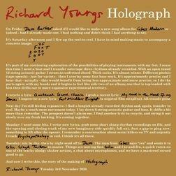 Holograph - Vinile LP di Richard Youngs