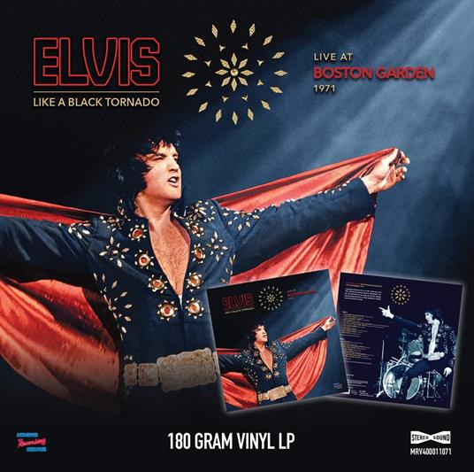 Like A Black Tornado - Live At Boston - Vinile LP di Elvis Presley