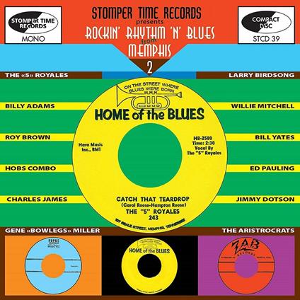 Rockin Rhythm 'n' Blues from Memphis vol.2 - CD Audio
