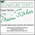 Sonate per pianoforte n.8, n.23, n.31 - CD Audio di Ludwig van Beethoven,Edwin Fischer