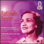 Alto Rhapsody-Das Lied.. - CD Audio di Johannes Brahms,Gustav Mahler