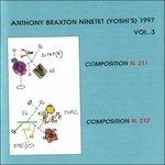 Yoshi 1977 vol.3 - CD Audio di Anthony Braxton