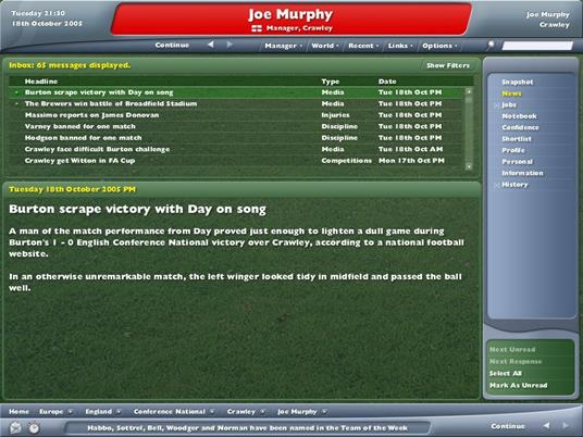 Football Manager Campionato 06 - 10