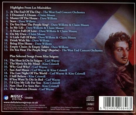Highlights from Les Miserables - CD Audio - 2