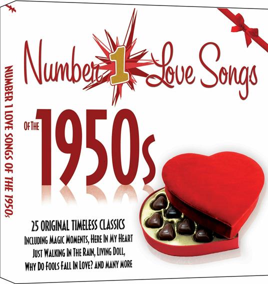 No.1 Love Songs Of The 1950S - CD Audio