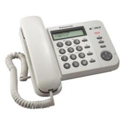 Telefono Fisso Panasonic Kx-Ts560Ex1W Bca Bianco - 4