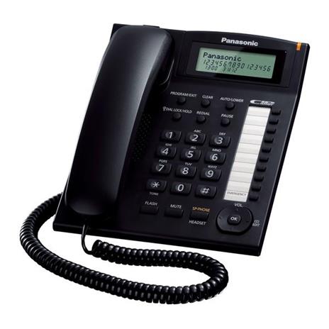 Telefono Fisso Panasonic Kx-Ts880Exb Nero - 3