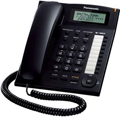 Telefono Fisso Panasonic Kx-Ts880Exb Nero - 2