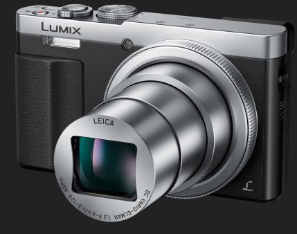 Fotocamera compatta Panasonic Tz70 Lumix WiFi Nero e Silver - 33