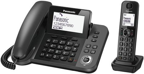 Kx-Tgf310 Dect Identificatore Di Chiamata Nero Kx-Tgf310Exm - 10