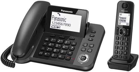 Kx-Tgf310 Dect Identificatore Di Chiamata Nero Kx-Tgf310Exm - 4