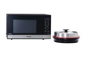 23 Litri Banda Frontale Silver 1000 W Nero Panasonic NN-GD38HSSUG Forno a Microonde 