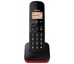 Panasonic KX-TGB610JTR telefono Telefono analogico/DECT Nero, Rosso Identificatore di chiamata