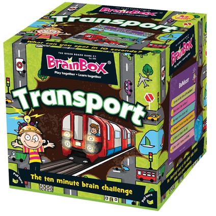 Brainbox: Trasporti. Green Board Game (Gg39442)