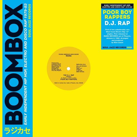 D.J. Rap - Vinile LP di Poor Boy Rappers