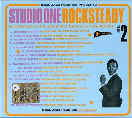 Studio One Rocksteady vol.2 Rocksteady Soul - CD Audio - 2