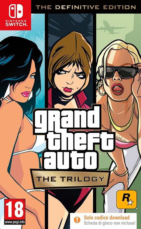GTA The Trilogy The Definitive Edition (CIAB) - SWITCH