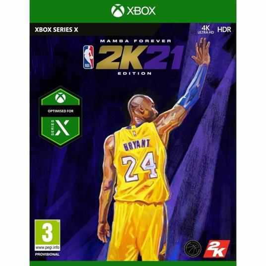 Gioco NBA 2K21 Mamba Forever Edition Xbox Series X.