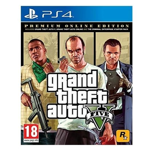 GTA V Premium Online Edition PS4