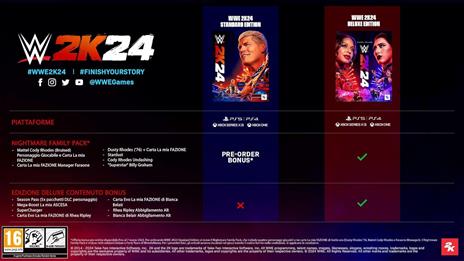 WWE 2K24 - PS4 - 2