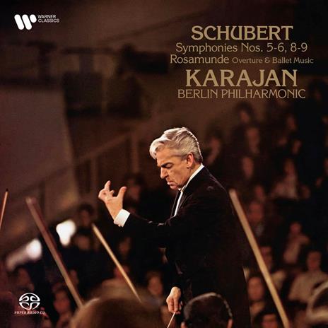 Symphonies nos. 5-6, 8-9 (2 SACD) - SuperAudio CD di Franz Schubert,Herbert Von Karajan,Berliner Philharmoniker