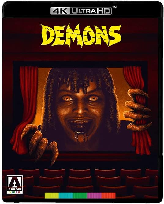 Demons (Dèmoni) (Import UK) (4K Ultra HD + Blu-ray) di Lamberto Bava - Blu-ray + Blu-ray Ultra HD 4K
