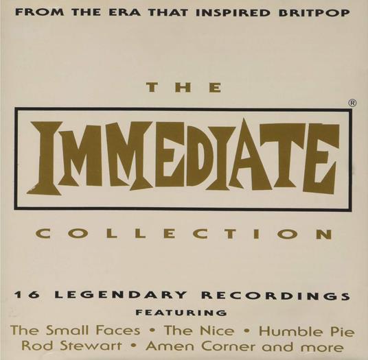 Immediate Collection - CD Audio