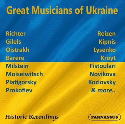 Great Musicians Of Ukraine - CD Audio