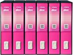 Rexel Dox 2 Registratore a Leva Formato Legale fucsia raccoglitore ad anelli