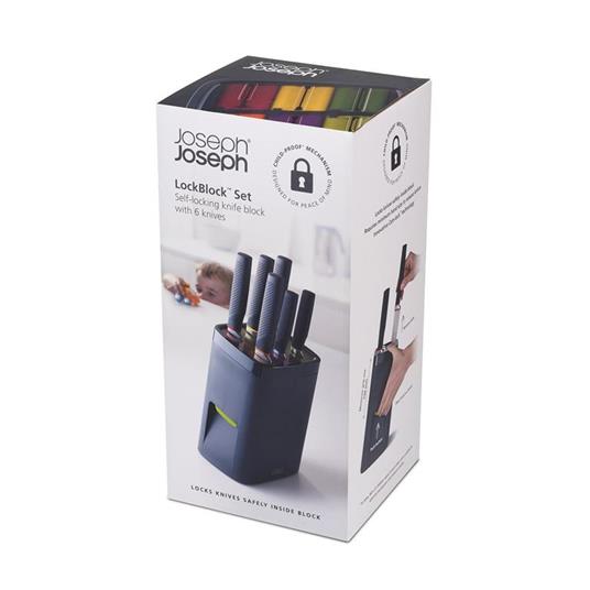 Joseph Joseph LockBlock 7 pezzo(i) Set di coltelli/coltelleria con ceppo - 14